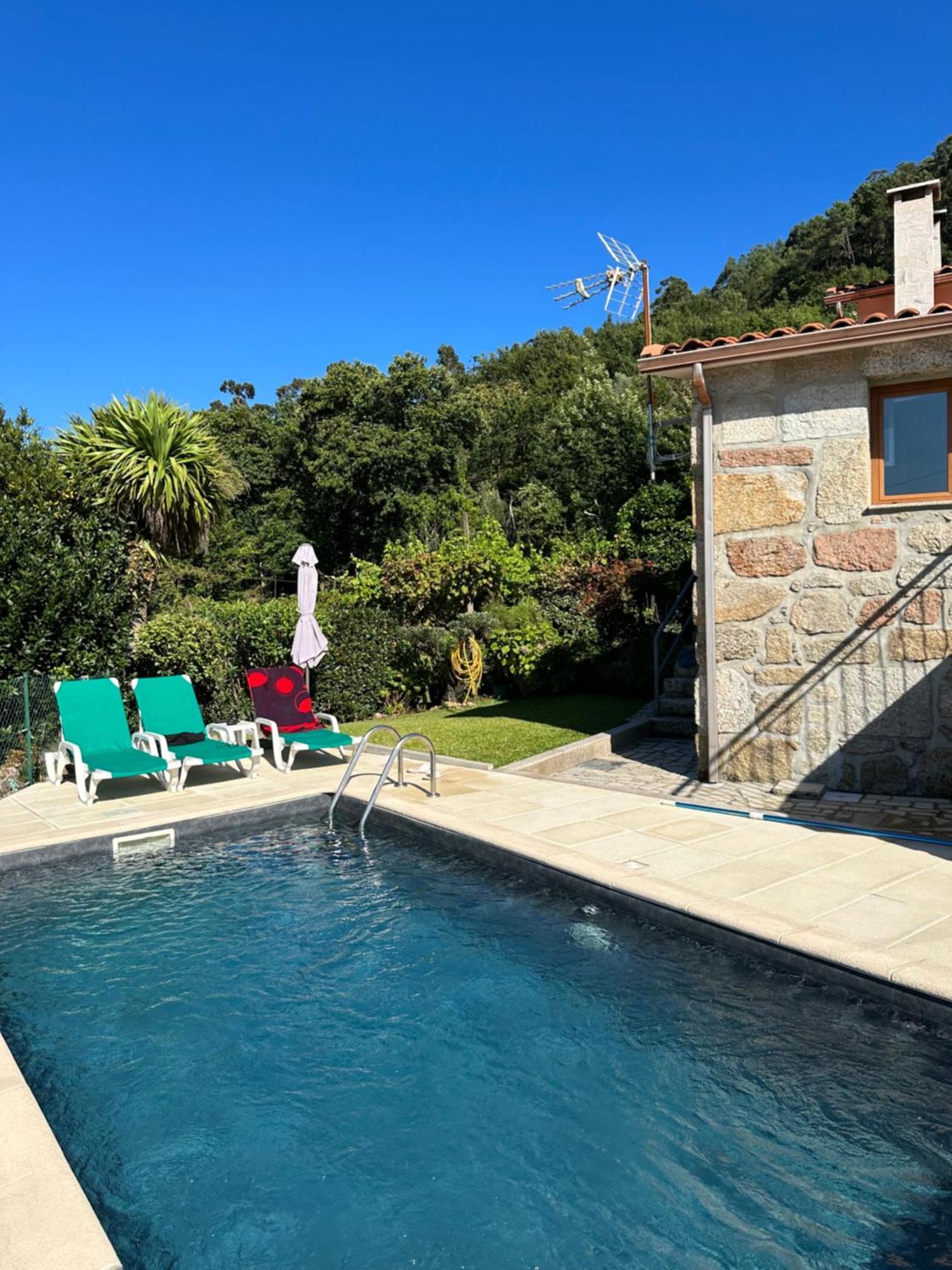 Casa Da Lage - T1 Com Piscina Privada - Geres Esterno foto