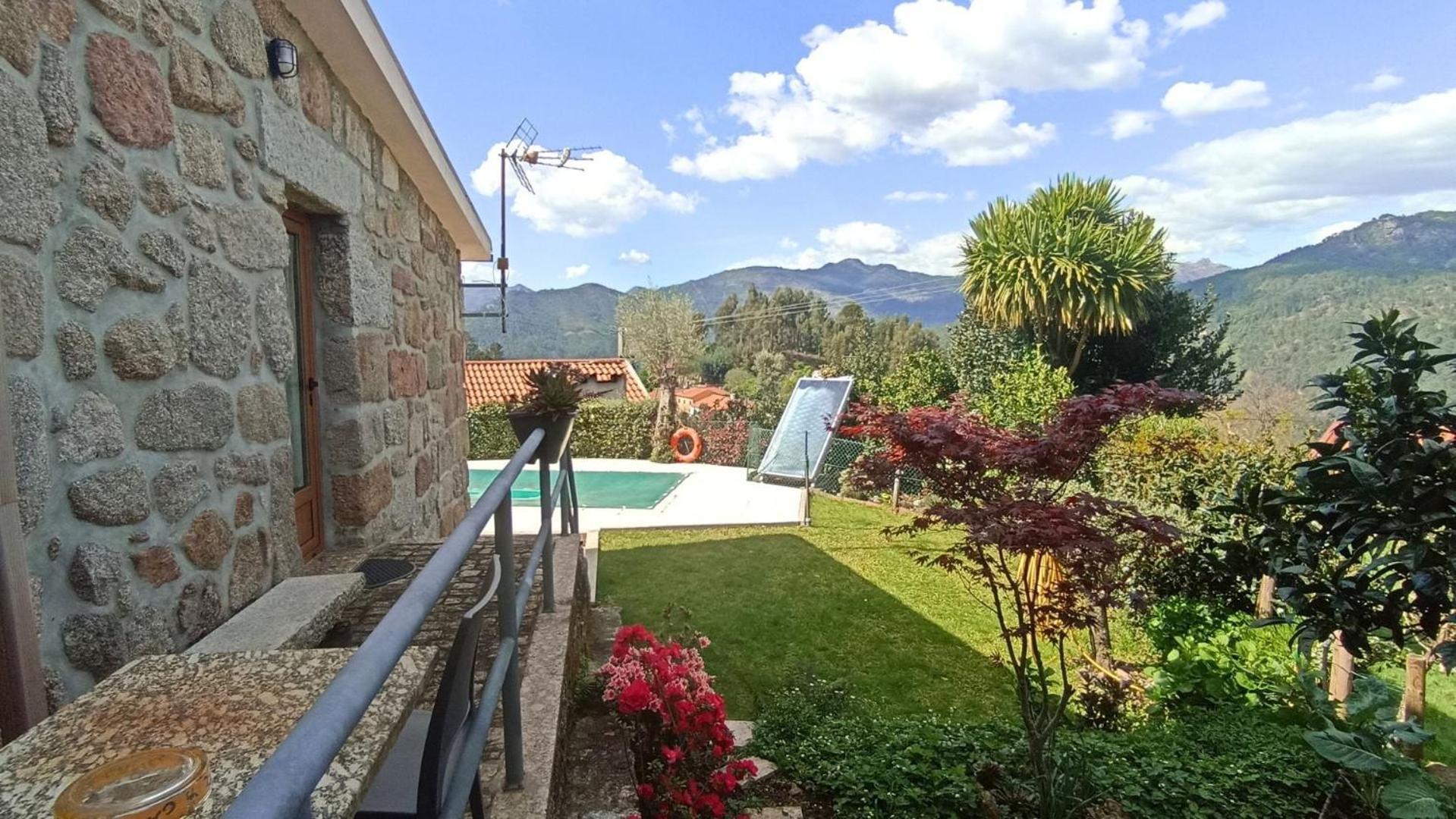Casa Da Lage - T1 Com Piscina Privada - Geres Esterno foto