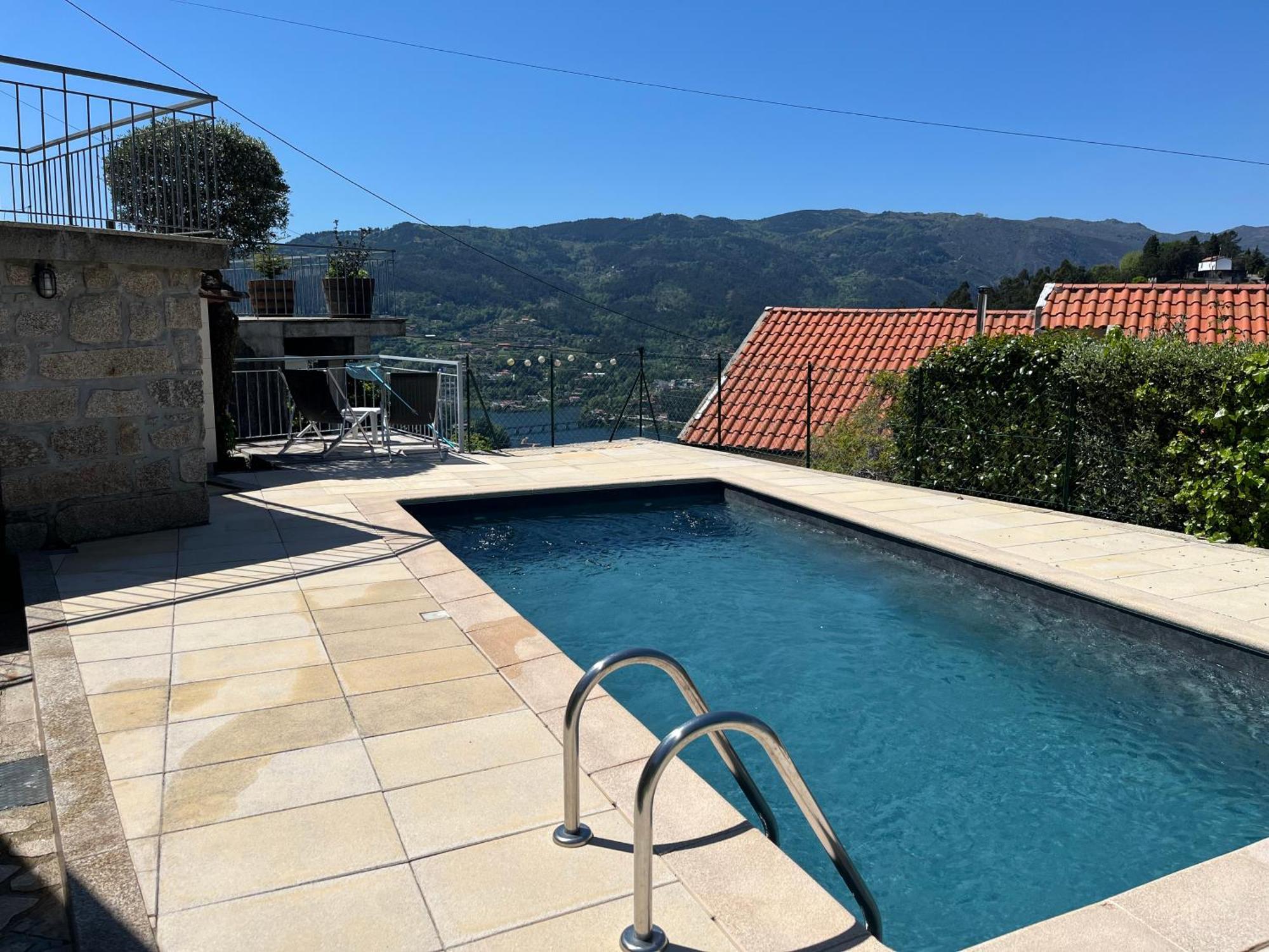 Casa Da Lage - T1 Com Piscina Privada - Geres Esterno foto