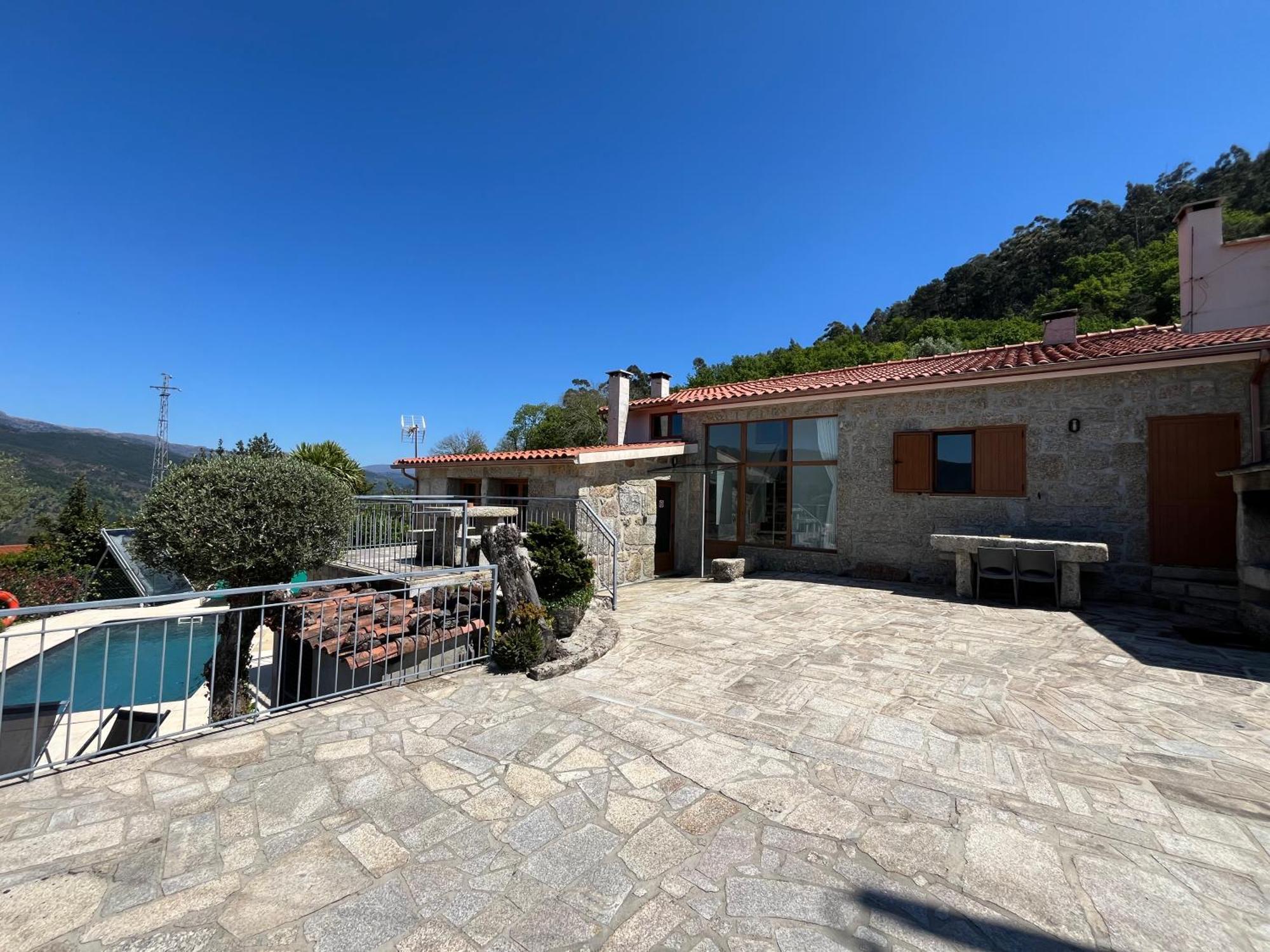 Casa Da Lage - T1 Com Piscina Privada - Geres Esterno foto