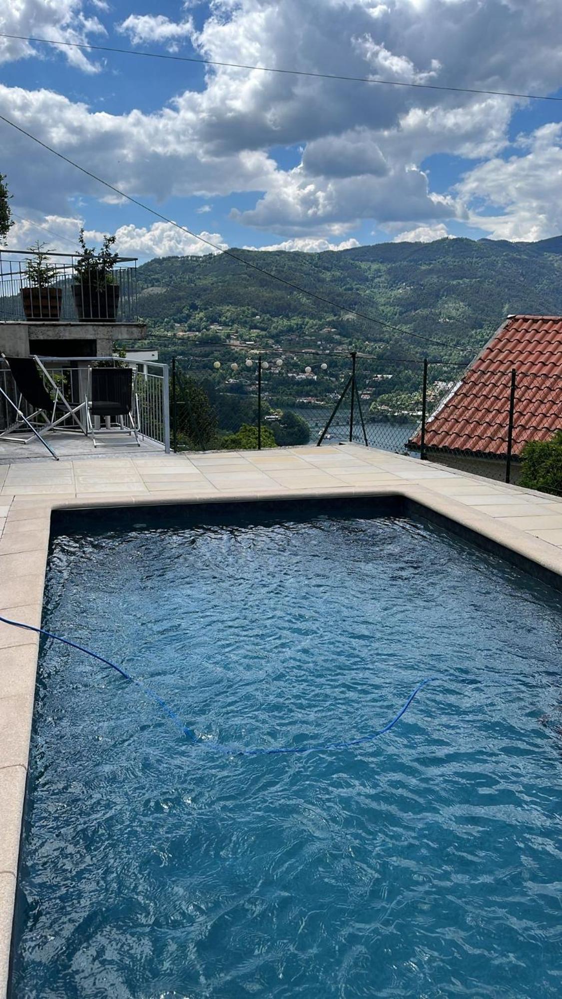 Hotel Casa Da Lage - Piscina Privada - Geres Esterno foto